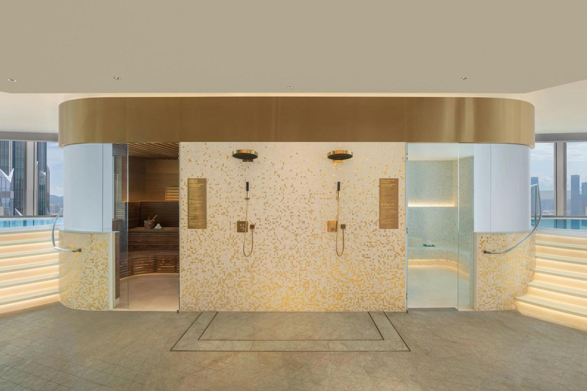 W Macau - Studio City Exterior photo A shower room